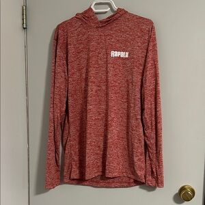 Rapala Red Long Sleeve Hoodie